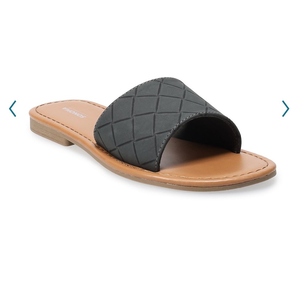 New Sonoma Goods For Life Janessa women's slide sandals.No box